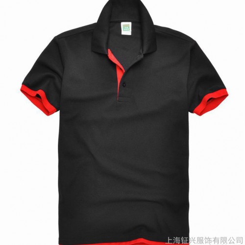 供应钲兴ZX-602俄罗斯出口翻领T恤衫定制，T恤，工作服，T恤定制，工作服设计图3