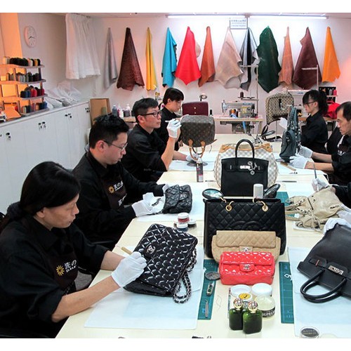皮具护理师技术培训课程包包清洁护理LV翻新护理chanel修复皮衣修复技术培训课程皮革护理加盟店皮具护理培训费用图3