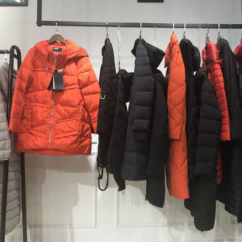 埃文专柜品牌女装折扣秋冬装品牌羽绒服尾货折扣冬季批发走份图3