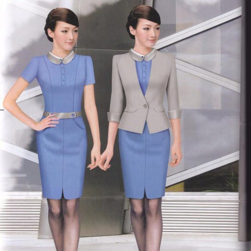 金的制服 小西装 西服 工作服 商务套装 西服定制图2
