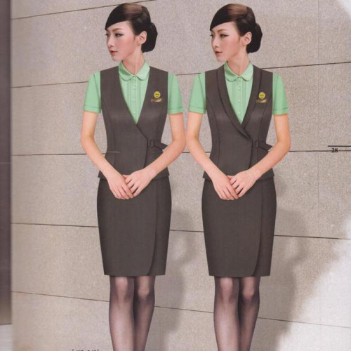 金的制服 小西装 西服 工作服 商务套装 西服定制图7