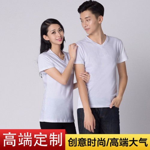 意欣服装 T恤衫 透气T恤 文化衫圆领T恤 可定制图2