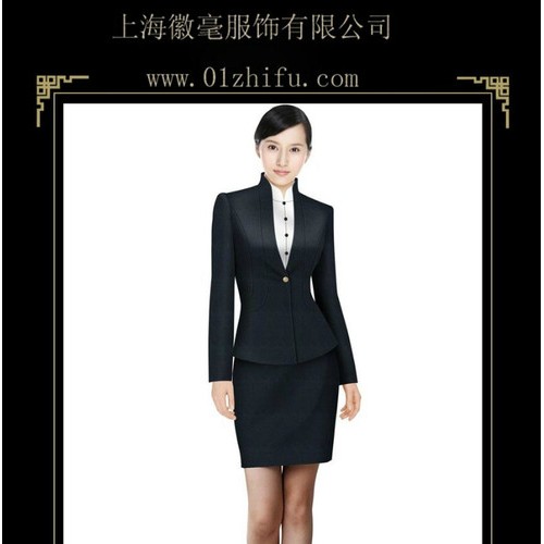 供应徽毫001订做工作服、西装订做图1