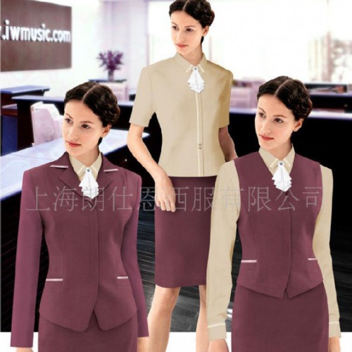 【专业订做工作服 上海工作服】订制韩版秋冬女士西装 量身订制图3