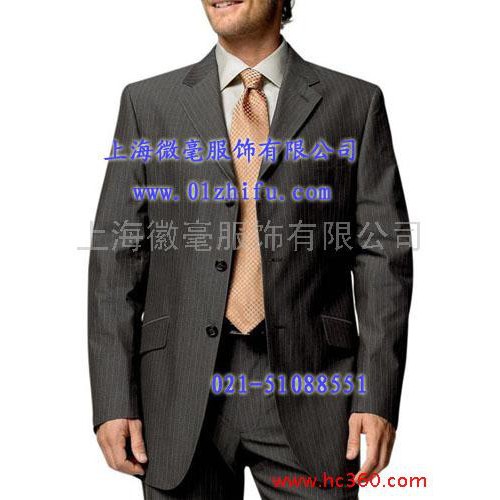供应徽毫大中小男女西装定做 男女职业装定制厂家图2