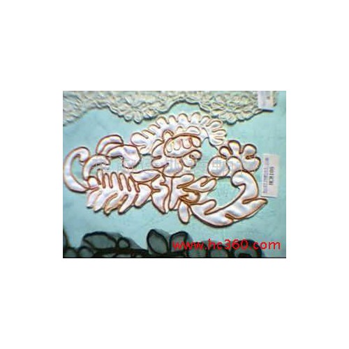 供应HCDHCD刺绣内衣花边图1
