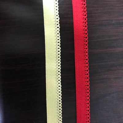 联兴织带供应锦8根芽带 内衣牙带 8根芽内衣内裤锦纶饰品弹力花边带