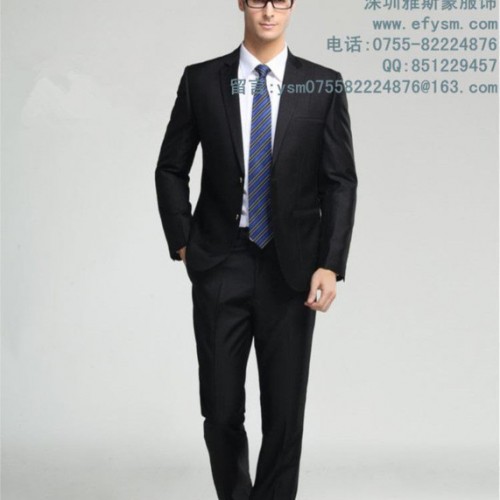 男士西服 修身西装套装职业装 职业装工作服 经理主管制专业定做图1