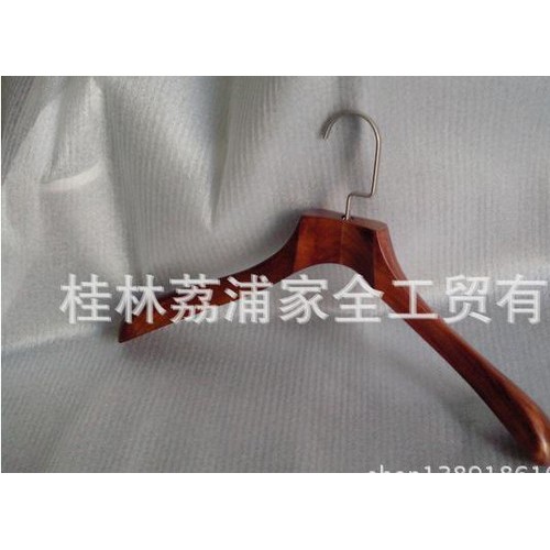 专业定制 20年**西装衣架 豪华男士木衣架 工厂 加工 定图2