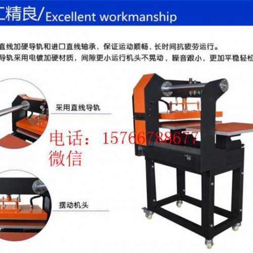 品牌烫画机 双工位气动烫画机 服装烫印机 T恤热转印机40*60图7