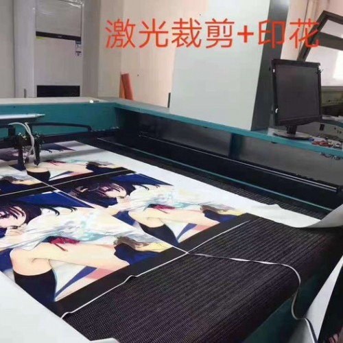 上海激光雕花厂 面料鹿皮绒激光裁剪 T恤激光雕花  激光切条 激光切样品  免费打样 激光切割图8
