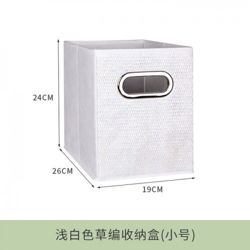 美之高 内衣布艺收纳盒 桌面玩具衣服整理盒 布艺家用内裤袜子布艺收纳箱 【金属框收纳盒】图5