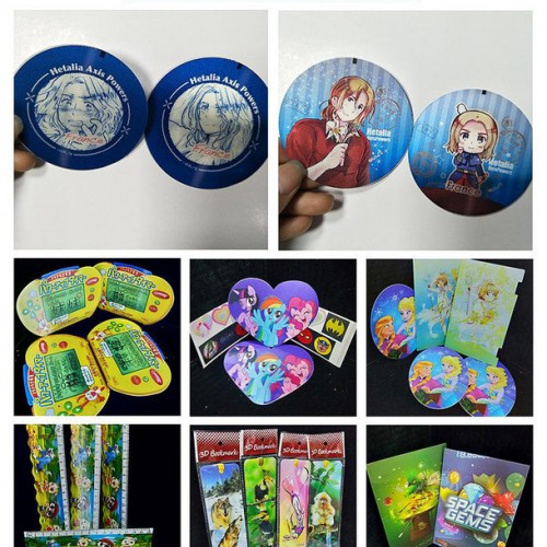 T恤杉TPU光栅片烫印 TPU软胶3D光栅片 衣服变画光栅片 3DTPU光栅变幻图图5