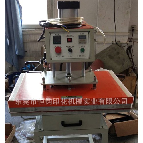 气动单工位烫画机T恤烫画热转印热升华烫画设备40*60图1