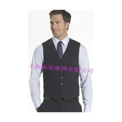 供应西装马夹 马甲制服订做 添原马夹批发图2