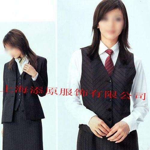 供应西装马夹 马甲制服订做 添原马夹批发图3