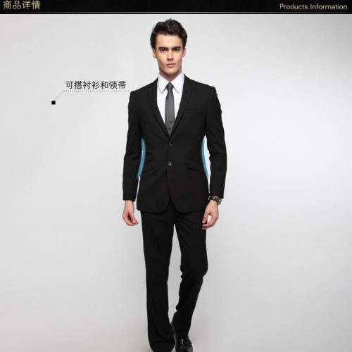 现货新款韩版商务正装男西服套装百搭修身男西装G2000款图1