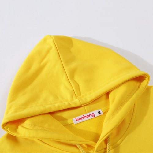 秋冬卫衣定制 纯色广告衫印logo 情侣运动卫衣低价批发 公司班服团体服来图定制 运动男女卫衣免费设计 专版卫衣定制图4