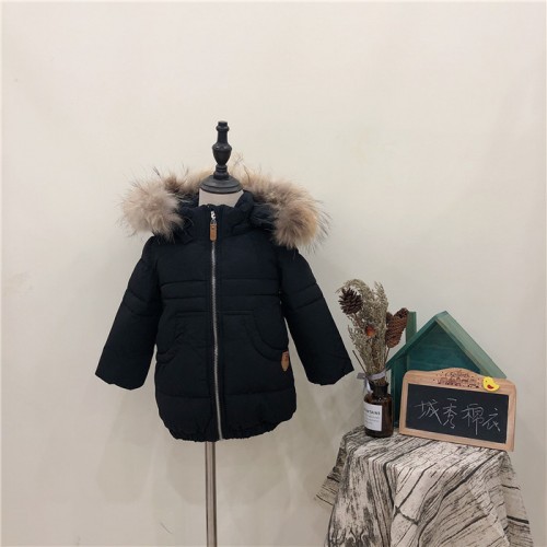 童小鸭之星剪标品牌服装批发 折扣童装批发市场 爱心果卫衣保暖帽衫图2