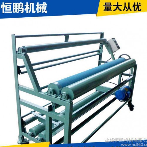 直销 高精度混纺卷布机 可调式高速卷布机图3