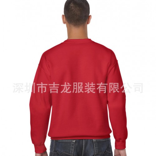 Dildan成人圆领卫衣270克休闲卫衣广告卫衣来图印花图2