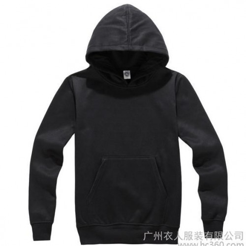 供应衣人S-XL连帽圆筒卫衣图1