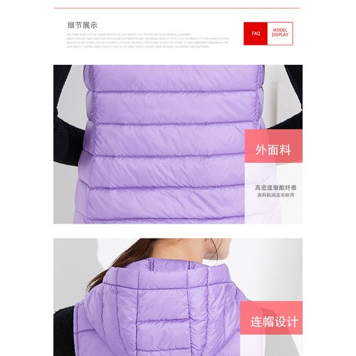 冠鸿服饰 羽绒背心羽绒马甲穿出真我，轻薄自在图4