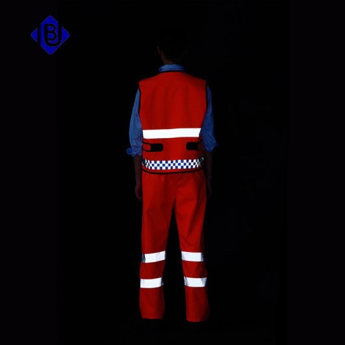 雨豹UB-011 消防马甲 300D牛津布图1