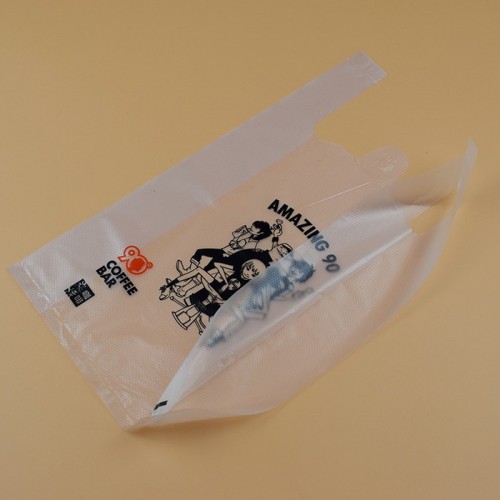 【安徽柏林塑业】食品级塑料方便袋 食品打包袋马甲袋工厂批发图3