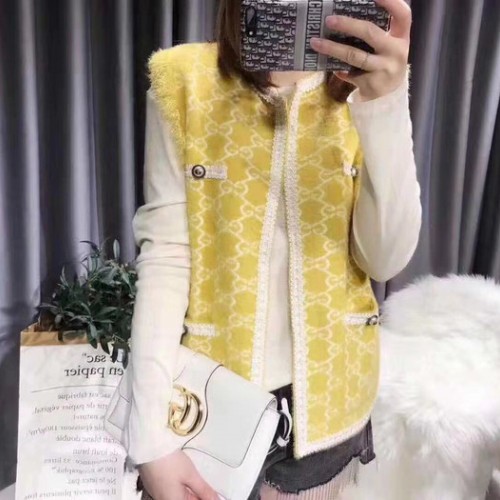 韩版爆款娅尼小香风马甲品牌女装折扣批发图6