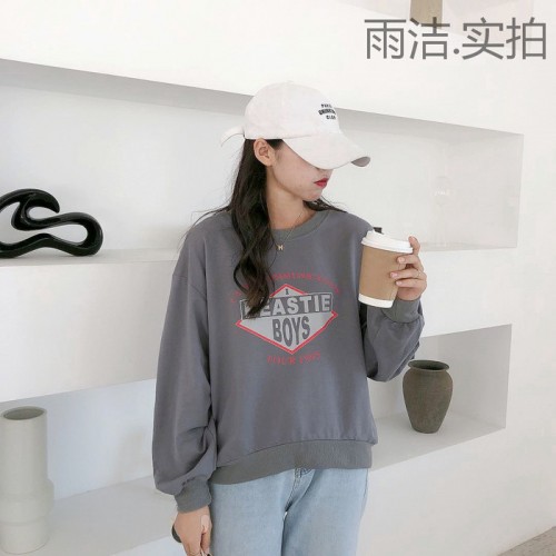 雨炫 卫衣女装 宽松图4