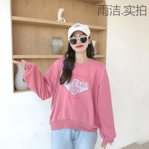 雨炫 卫衣女装 宽松图3