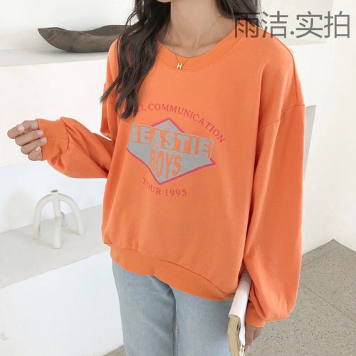 雨炫 卫衣女装 宽松图1