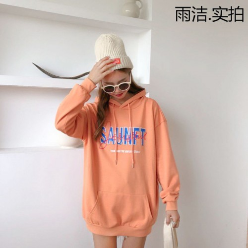雨炫 女装宽松卫衣图4