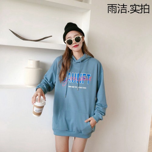雨炫 女装宽松卫衣图5