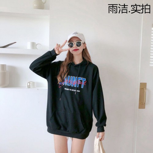 雨炫 女装宽松卫衣图7