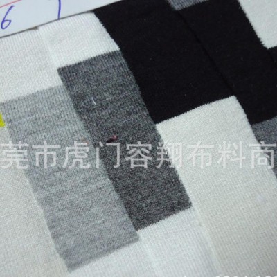 色织毛圈布 色织彩条卫衣面料 色织间条卫衣布