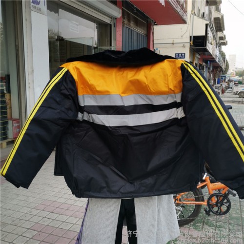 加厚保暖列车员棉服 高铁动车乘务工装马甲帽子图3