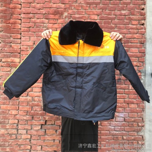 加厚保暖列车员棉服 高铁动车乘务工装马甲帽子图4