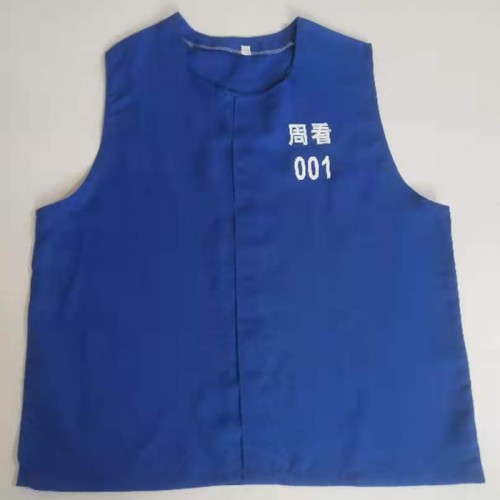 欧森服装  监狱服 劳改服 马甲男犯人看守所床上用品 黄色衣服质量保证 欢迎咨询 特殊用途服装 直销 量大从优 欢迎咨询图2