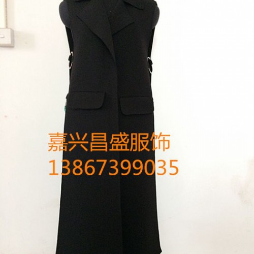 新款女式马甲梭织马甲背心图2