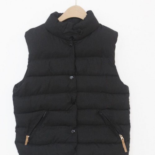 女式马甲背心,2014秋冬新品黄峥服饰宽松加厚保暖夹棉糖果色马甲图1