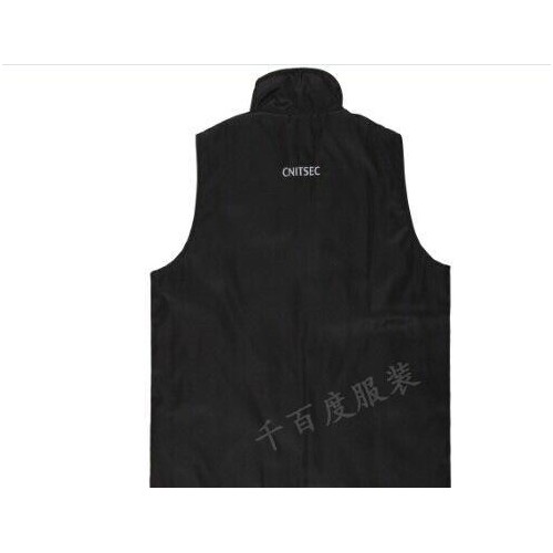 纯色四面弹复合绒 马甲图2