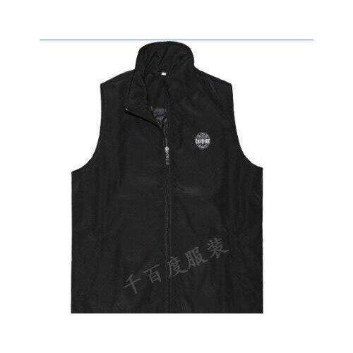 纯色四面弹复合绒 马甲图1