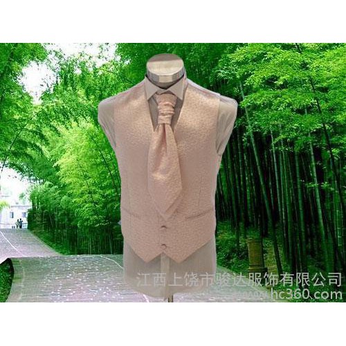 专业厂家供应多款色织提花男女休闲款马甲图2