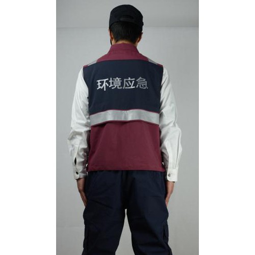环境应急马甲 工作马甲 救援背心 红马甲图3
