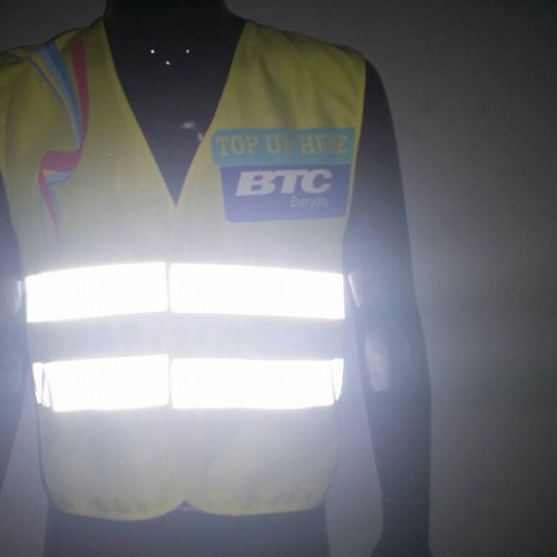 钲兴定制供应反光背心马甲可印字多口袋交通施工安全服骑行运动网金刚牛反光衣图2