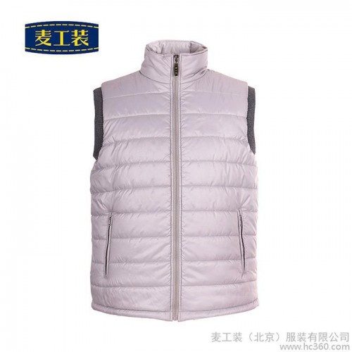 冬季 新品 工作服 工装 定制 防寒 保暖  羽绒 马夹 马甲 MJY12005图3