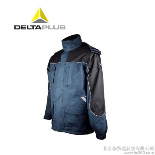 代尔塔405412防寒服中长款男女防寒保暖风衣修身衣服多功能防雨服套装图3