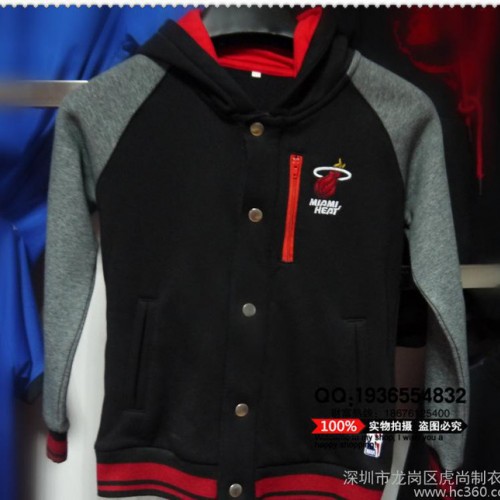 韩版男士休闲卫衣青少年棒球服外套男生立领运动棒球服来样定做图3